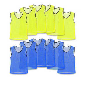 Unisex Custom Color Basketball Training Vest <b>Set</b> Lightweight Full Sleeve Quick Dry Eco-Friendly Plus Size Bib <b>Waterproof</b> - Product Image 3