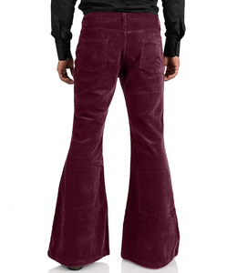 Pantalon de jogging épais en molleton de coton 450 GSM pour homme, coupe droite et ample, avec logo personnalisé, rayures incurvées, idéal pour l'extérieur et les loisirs - Product Image 2