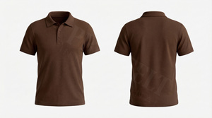 Chemises Polo à Manches Courtes en Coton Confortable pour Hommes, Col Classique, Design Personnalisé Imprimé, Vente en Gros à Prix Abordable - Product Image 3