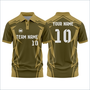 Custom <b>Cricket</b> Match Jersey Quick Dry Lightweight Sportswear Manufacturer Supplier - Product Image 1