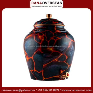 ถังเก็บน้ำ100% ทองแดงบริสุทธิ์พิมพ์ลายเคลือบสำหรับโรงแรมบ้านสำนักงานดีไซน์คลาสสิก - Product Image 3