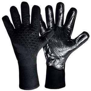 Football Goalkeeper Gloves <b>Full</b> Finger PU Non <b>Slip</b> Breathable Unisex Sports Adjustable Wrist Strap Hook Loop Closure Finger - Product Image 5