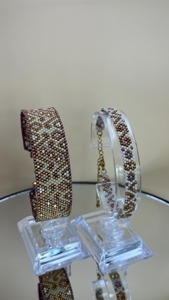 Hot Trending Beaded Bracelet Viral Design Beaded Bracelet Solid Color Beaded Bracelet Custom Factory Wholesale Item Use Beaded - Product Image 4