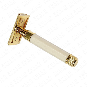Classic Stainless Steel Double Edge Safety Razor Reusable Manual Shaving Razor for <b>Men</b> Hair Removal Wholesale - Product Image 3