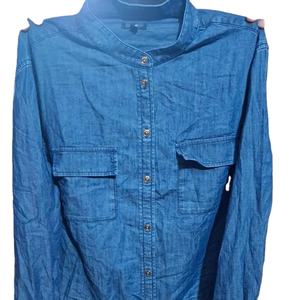 Vestido Vaquero de Cintura Alta, Transpirable, sin Espalda, Estilo Dulce, Holgado, Informal, de Moda para Mujer, para Primavera y Otoño - Product Image 2