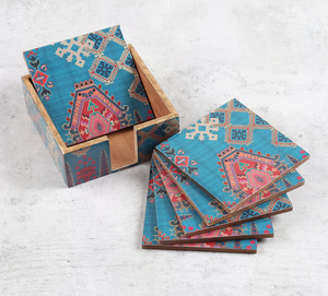 MDF <b>Coaster</b> Enamel Printed Fast Delivery Classic Eco-Friendly MDF <b>Drink</b> <b>Coaster</b> Modern Design MDF <b>Coaster</b> - Product Image 1