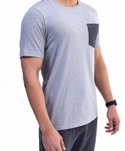 High Quality 100% Cotton Loose Fit Summer Men's T-Shirts Customizable Crew Neck <b>Short</b> Sleeve Anti-Pilling Embroidery - Product Image 4
