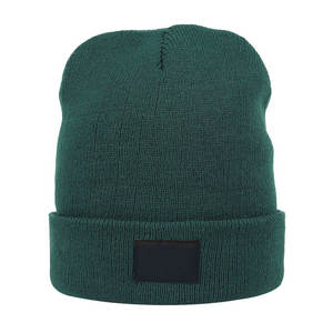 Fashion <b>Knit</b> Beanie with Cross <b>Pattern</b> Unisex Soft Jacquard Cap Trendy Hip Hop Streetwear Cool Premium Solid Color Beanie Caps - Product Image 4