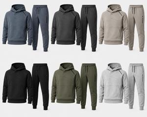 Men Active Tracksuit Breathable Full Sleeve <b>Jacket</b> and Elastic Waist Athletic Pants for <b>Workout</b> Running and Daily Comfort - Product Image 3