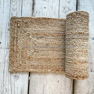 13 x 72 Inches Extra <b>Long</b> Natural Jute <b>Table</b> <b>Runner</b> – Boho Farmhouse Dining <b>Table</b> Decor & <b>Long</b> Woven <b>Runner</b> - Product Image 3
