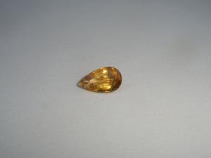 พลอยซิทรินธรรมชาติทรงลูกแพร์ 16 x 10 มม. แท้ 100% รับรองโดยบุคคลที่สาม สีเขียว สำหรับทำเครื่องประดับ พร้อมเอฟเฟกต์รูปดาว - Product Image 5