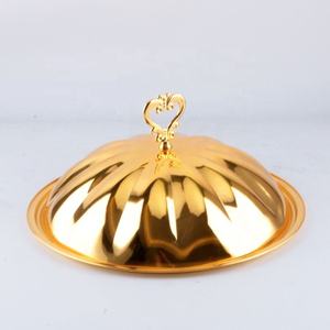 ถาดอุ่นอาหารบุฟเฟ่ต์พรีเมียมสีเงินทอง ถาดสแตนเลสสำหรับโรงแรม ร้านอาหาร งานแต่งงาน งานเลี้ยงฉลอง - Product Image 2