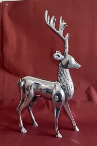 Exclusive Cast Aluminum Sculpture for Interior Decoration Home Office Display Collection and Sophisticated Artistic Presentation - Product Image 6