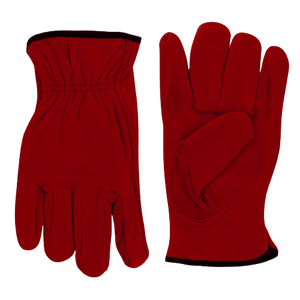 High Protective Premium Cowhide Grain Leather <b>Driver</b> Safety <b>Gloves</b> Industrial Work Driving Fireproof Anti-Static Anti-Slip - Product Image 4