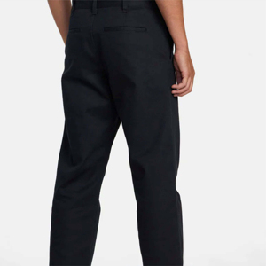 Pantalon chino décontracté blanc uni pour homme, confortable et idéal pour l'extérieur, respirant, vente en gros - Product Image 3