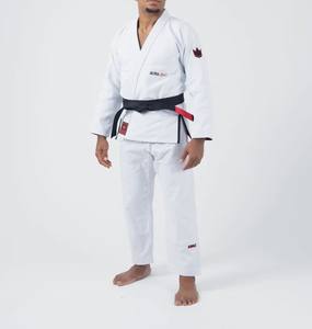 Kimono Unisex 100% Algodón Personalizable para Jiu Jitsu Brasileño (BJJ) con Logotipo Frontal, Secado Rápido, Elástico, Transpirable y Ligero (460g) - Product Image 2