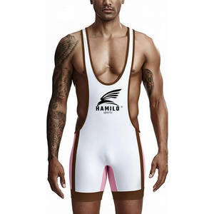 ชุดซิงเกิลเล็ตสำหรับกีฬามวยปล้ำยอดนิยม ดีไซน์เองได้ ยูนิเซ็กซ์ ผลิตจากวัสดุที่ยั่งยืน ราคาโรงงานถูก คุณภาพสูงจาก Hamilo Sports - Product Image 5