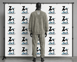 Conjunto Deportivo de Sudadera y Pantalones con Capucha, Color Sólido, con Logotipo Personalizado, Lavado Ácido, Antibacterial, Estilo Urbano, Venta Caliente - Product Image 4