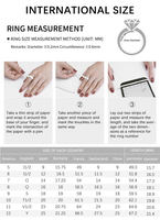 Bague en diamant de laboratoire taille brillant rond couleur D, plaqué or blanc 10K 14K 18K, certifiée IGI GIA, bijoux de fiançailles pour femme