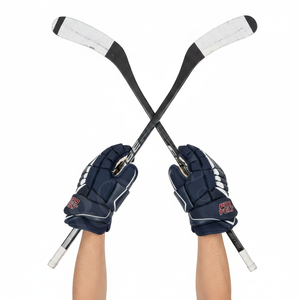 Gants de hockey sur glace de qualité supérieure pour hommes et jeunes, équipement de protection rembourré pour la manipulation de la crosse, gants d'entraînement durables et performants - Product Image 3