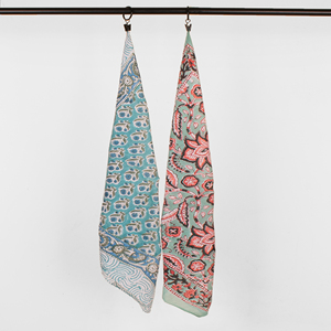 Bandana unisexe en coton imprimé floral, tendance, pour l'été, accessoire coloré pour couvrir les poils des animaux de compagnie, motif Paisley - Product Image 5