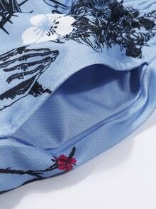2026 Summer New <b>Men's</b> 100% Polyester Hip Hop 2-in-1 <b>Compression</b> Running <b>Shorts</b> Graphic Print <b>Men</b> Sublimation Mesh <b>Shorts</b> - Product Image 3