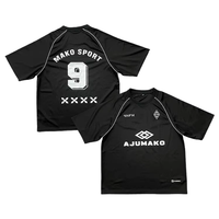 Heim- und Auswärtstrikots mit Individueller Sublimation Übergröße Alle Jahreszeiten Retro Kurzarm Digital-Print-Design 100% Polyester Atmungsaktiv