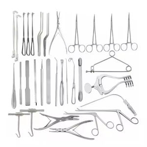 Juego de 32 Piezas para Cirugía Craniale y General, Manual Básico, Certificado CE Clase I ISO13485, Dentavex Corporation DC-S-9, 1 Año de Garantía - Product Image 1