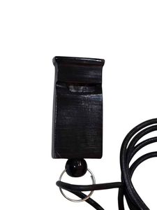 Silbato de Cuerno de Búfalo Hecho a Mano, de la Mejor Calidad, Duradero, Pulido, con Forma Irregular Moderna - Product Image 5