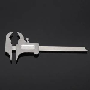 Calibrador Vernier Manual de Acero Inoxidable Profesional para Cirugía, Marca Ametrine, Precisión de 0.1 mm, Rango de 100 mm, Certificado CE, para Ortodoncia - Product Image 4