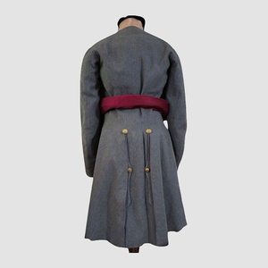 Abrigo de lana de reproducción americana de época precisa, estilo uniforme civil tradicional. - Product Image 3