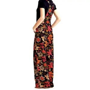 Monos de diseñador 2024 para mujer, pijamas Hippie con estampado Floral, pantalones, mono bohemio, traje de fiesta, vestido bohemio, ajuste de moda coreana bohemio