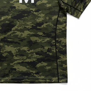 Maillot de compression sublimé professionnel pour MMA, haut de lutte et de grappling durable, personnalisable avec logo, pour équipe sportive - Product Image 2