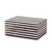 Boîte en bois avec incrustation d'os faite à la main, organiseur de bijoux original pour femmes et filles, toutes tailles et couleurs disponibles - Product Image 4