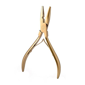 Stainless Steel Hair <b>Extension</b> Pliers Professional <b>Extension</b> Tool For Bead Locking And Hair Styling Tasks - Product Image 2