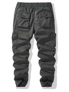Pantalon cargo pour homme de haute qualité, décontracté, multi-poches, grande taille, pantalon pour homme, vêtements d'extérieur, pantalon droit, pantalon en toile durable - Product Image 2