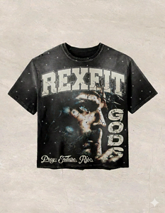 All Over Rhinestones Sun Faded T Shirts Summer Clothing Collections Screen Printing Logo Top Manufacturer Low MOQ T Shirts - Product Image 1