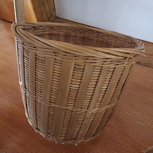 Cesta de Mimbre de Ratán Hecha a Mano, Maceta Tejida Vintage para Interiores y Exteriores, Cesta Decorativa de Almacenamiento, Proveedor - Product Image 1