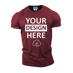 Camiseta de Manga Corta para Hombre, Color Beige, Corte Regular, Cuello Redondo, Estilo Casual, 100% Algodón Jersey, Diseño con Letras, Secado Rápido, 320g - Product Image 3