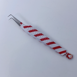 Wholesale Best Quality Stainless Steel Beauty Instruments Pointed Tip Eyelash <b>Extension</b> Tweezers Professional Elbow - Product Image 1
