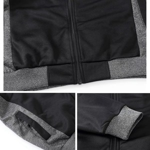 Sweat à capuche double couche premium unisexe, coupe oversize, chaud pour l'hiver, en coton épais, streetwear, pull à fermeture éclair, pour hommes et femmes, logo personnalisé - Product Image 3