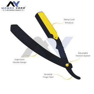 Navaja de Barbero Profesional de Acero Inoxidable Clásico con Filo Recto para Afeitado y Cuidado de Precisión - Product Image 4