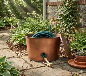 กระถางรดน้ำต้นไม้ในบ้านพร้อมฝาปิด - Product Image 5