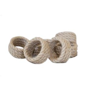 Porte-serviettes rond en bois table à manger décoratif rond de serviette en bois naturel design attrayant porte-mouchoirs en gros - Product Image 6