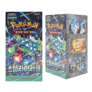 Caja de Sobres de la Serie Stellar Miracle SV, Versión Coreana, 30 Paquetes, Tarjetas Coleccionables de Anime Premium, Material de Papel, Edad >14 Años - Product Image 1