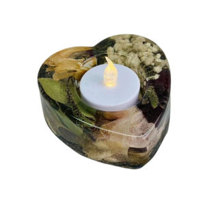 Porte-bougie moderne en résine écologique pour la décoration de Noël et d'anniversaire, aménagement intérieur de salle à manger et d'hôtel - Product Image 5