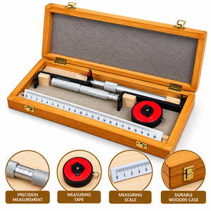 Kit de mesure de précision Kelvin Enterprises KEI/VMK avec ruban à mesurer et étui souple pour la réparation d'appareils électroniques - Product Image 6