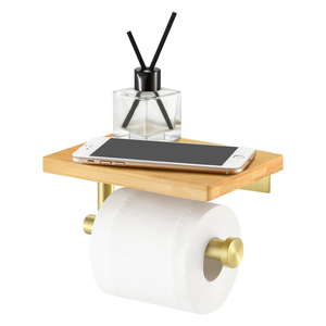 Portarrollos de Papel Higiénico de Madera de Diseño Estándar y Alta Calidad, Soporte Decorativo de Madera, Producto Superventas - Product Image 2