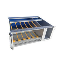 RDEKONO Kit de Fabricante de Subrack Blindado de 19 Pulgadas 3U 6U para Retrofit de PCB, Rack Extensor de 19 Rieles Eurorack
