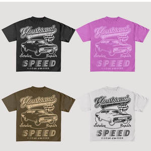 เสื้อยืดผู้ชายขายส่ง เสื้อยืดผ้าฝ้าย เสื้อยืดสตรีทแวร์ เสื้อยืดสไตล์คนเมือง เสื้อยืดแฟชั่นอินเทรนด์ จำหน่ายจำนวนมาก สินค้าจากสหรัฐอเมริกา - Product Image 2